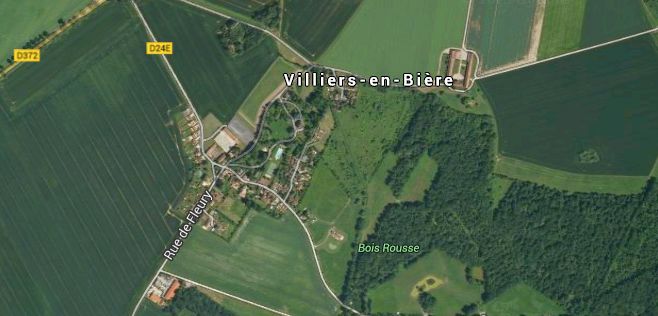 vue Google Maps du village